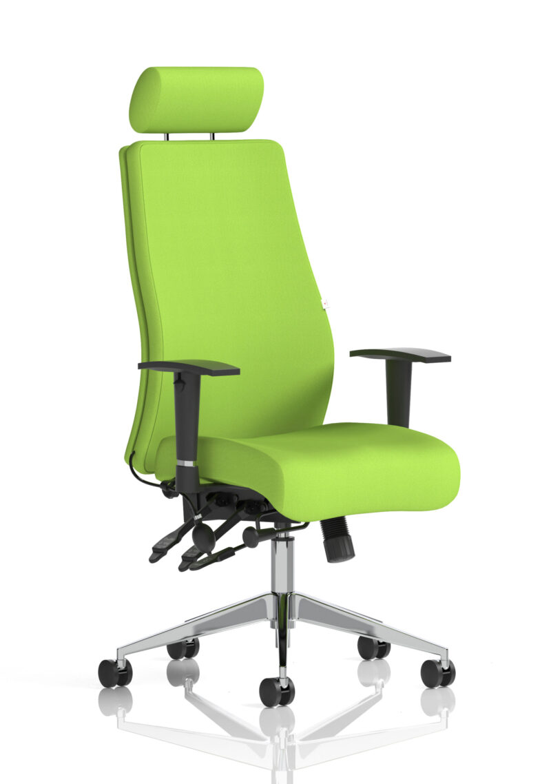 Onyx High Back Ergonomic Posture Chair with Height Adjustable Arms - Image 40