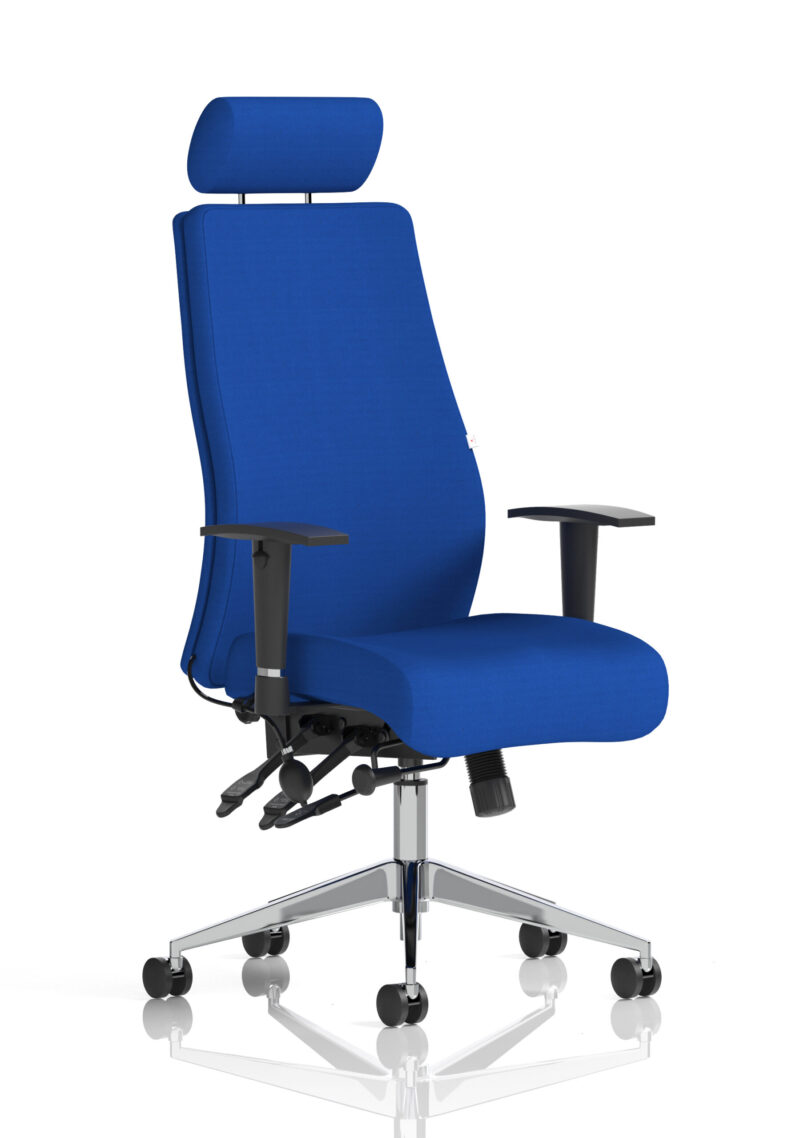 Onyx High Back Ergonomic Posture Chair with Height Adjustable Arms - Image 44