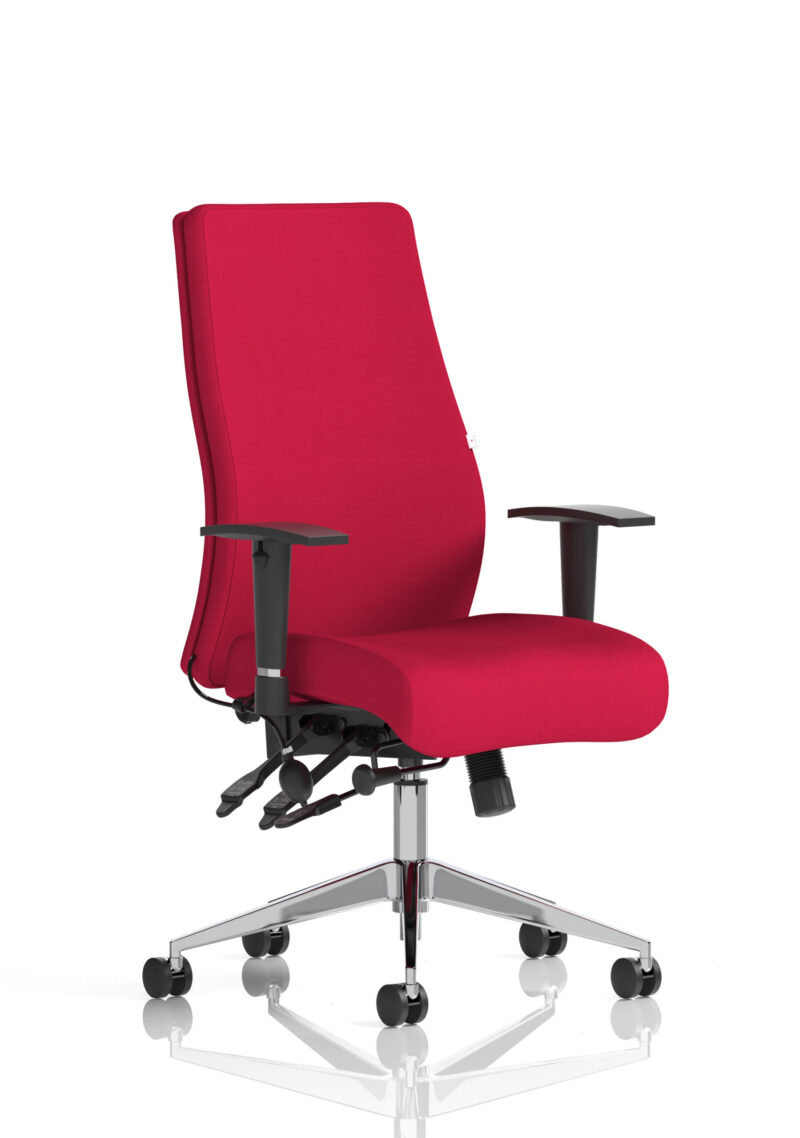 Onyx High Back Ergonomic Posture Chair with Height Adjustable Arms - Image 35