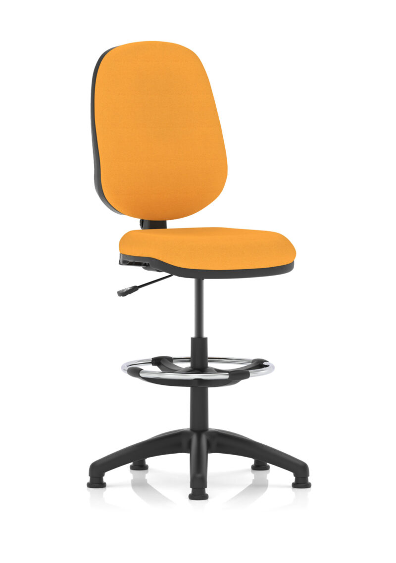 Eclipse Plus I Medium Back Task Operator Office Chair with Hi Rise Draughtsman Kit - Image 14