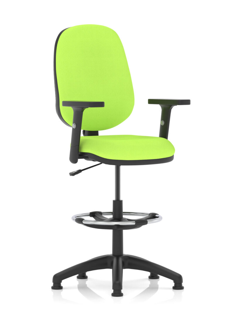 Eclipse Plus I Medium Back Task Operator Office Chair with Hi Rise Draughtsman Kit - Image 19
