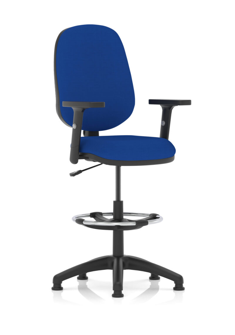 Eclipse Plus I Medium Back Task Operator Office Chair with Hi Rise Draughtsman Kit - Image 20