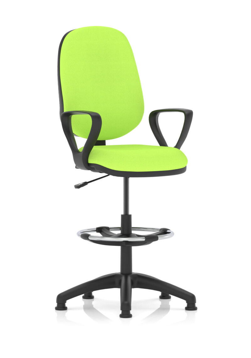 Eclipse Plus I Medium Back Task Operator Office Chair with Hi Rise Draughtsman Kit - Image 27