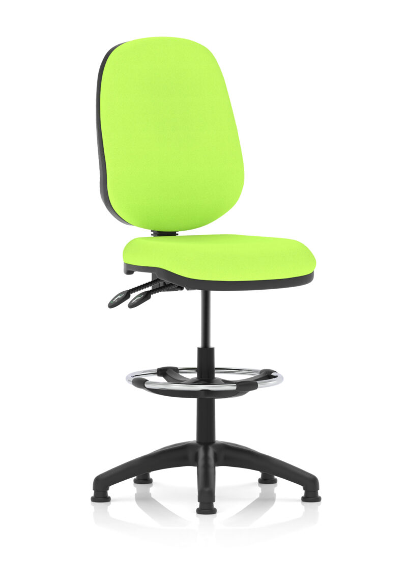 Eclipse Plus II Task Operator Office Chair with Hi Rise Draughtsman Kit - Image 16