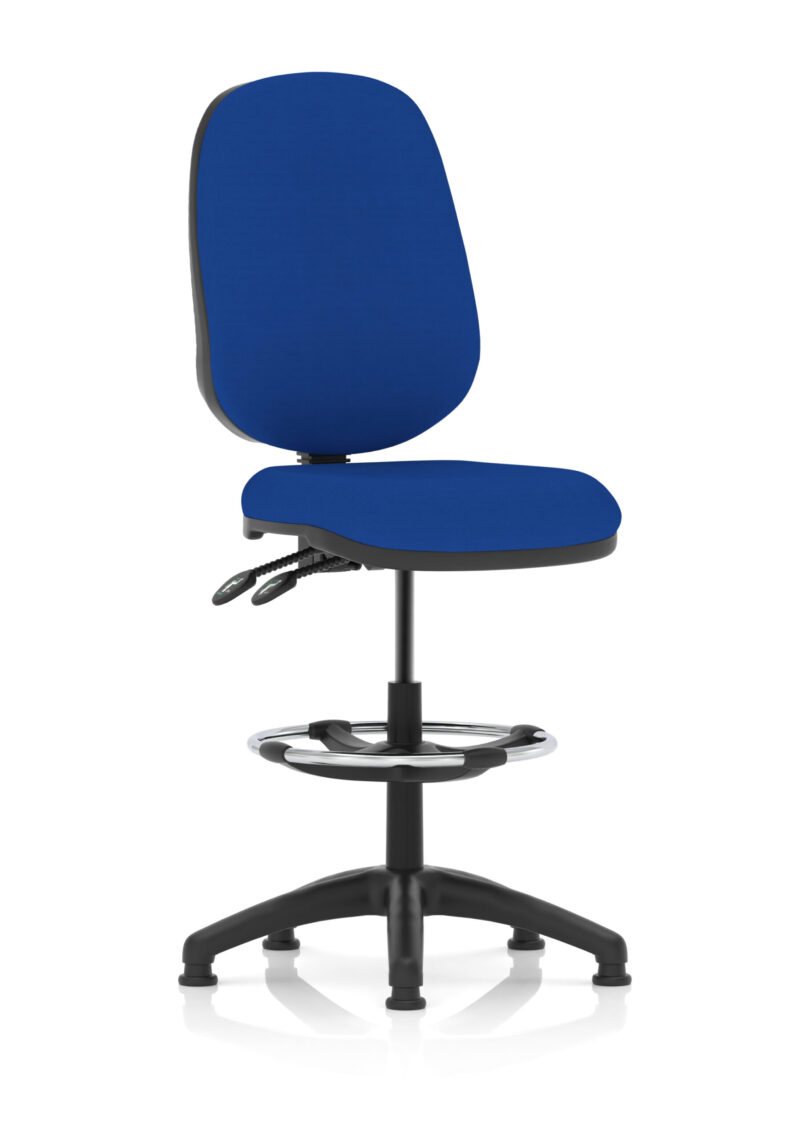 Eclipse Plus II Task Operator Office Chair with Hi Rise Draughtsman Kit - Image 19