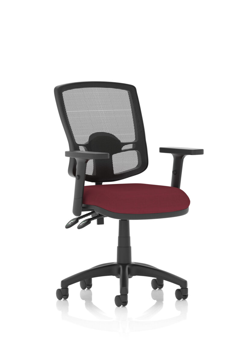 Eclipse Plus II Deluxe Mesh Back Task Operator Office Chair - Image 34