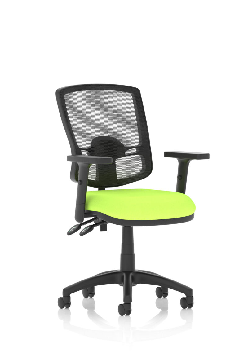 Eclipse Plus II Deluxe Mesh Back Task Operator Office Chair - Image 40