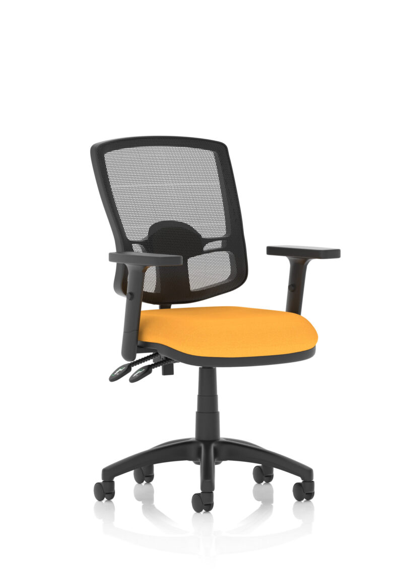 Eclipse Plus II Deluxe Mesh Back Task Operator Office Chair - Image 43