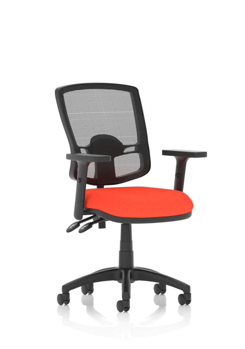 Eclipse Plus II Deluxe Mesh Back Task Operator Office Chair - Image 49
