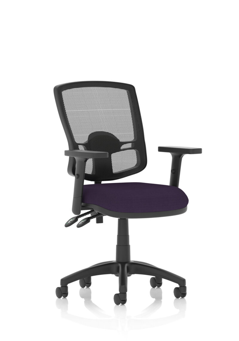 Eclipse Plus II Deluxe Mesh Back Task Operator Office Chair - Image 52