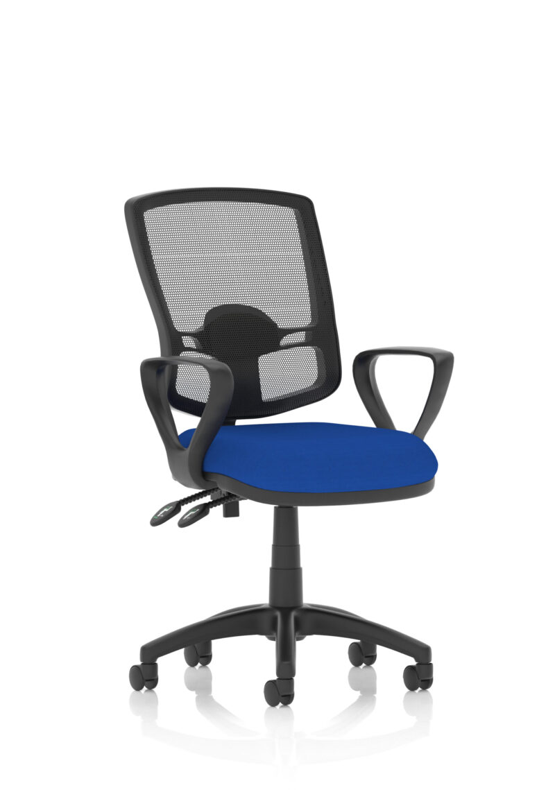 Eclipse Plus II Deluxe Mesh Back Task Operator Office Chair - Image 45