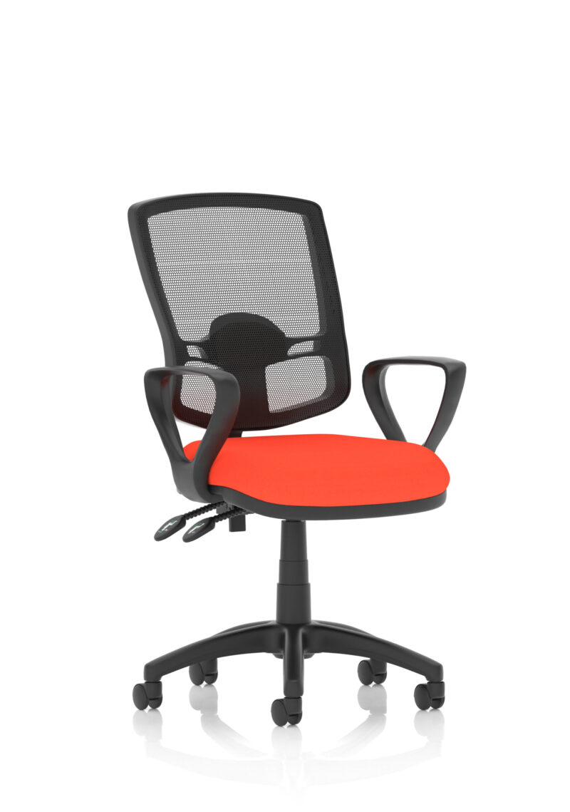 Eclipse Plus II Deluxe Mesh Back Task Operator Office Chair - Image 48