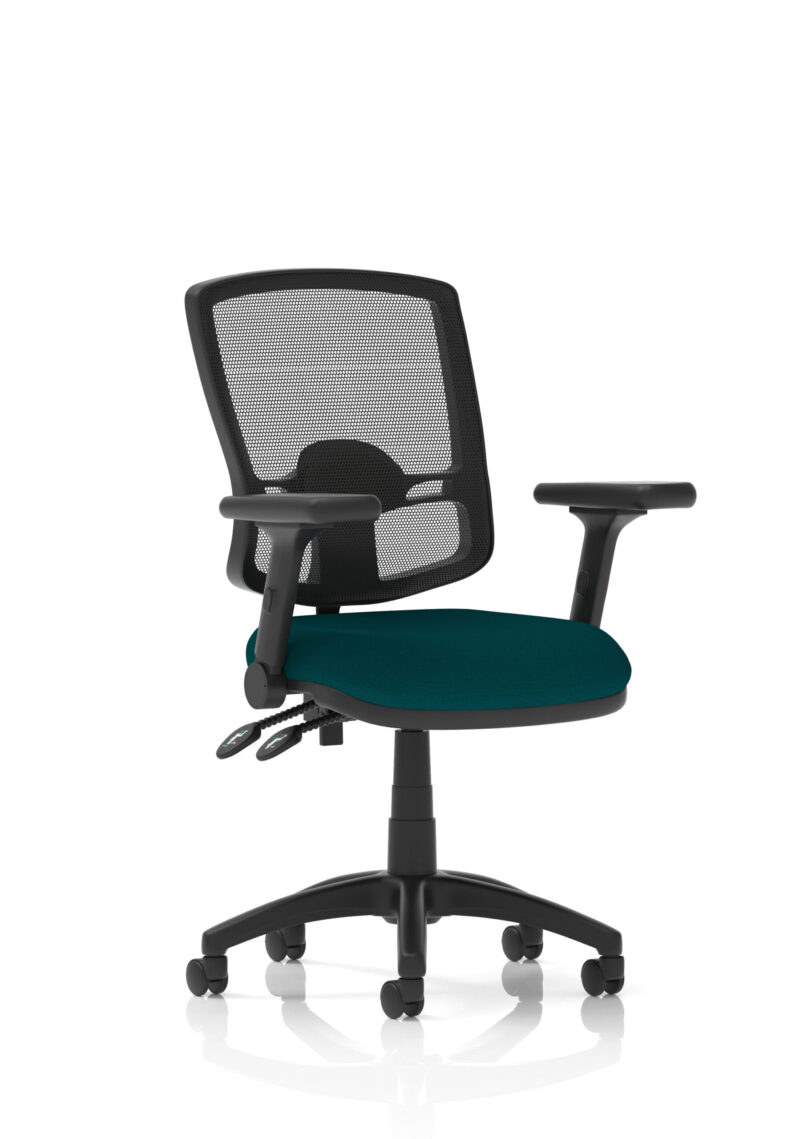 Eclipse Plus II Deluxe Mesh Back Task Operator Office Chair - Image 55