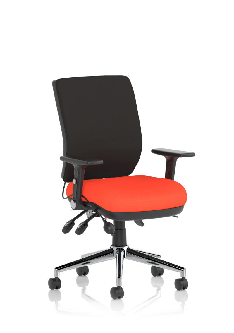 Chiro Medium Back Task Operator Office Chair - Image 102