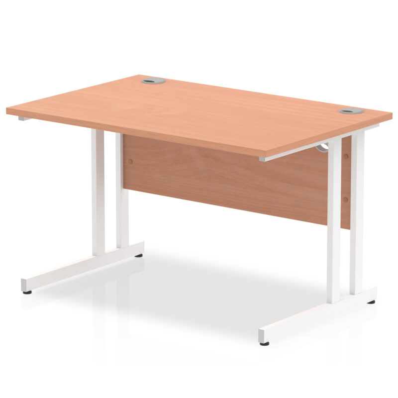 Impulse 1200mm Straight Desk Cantilever Leg - Image 9
