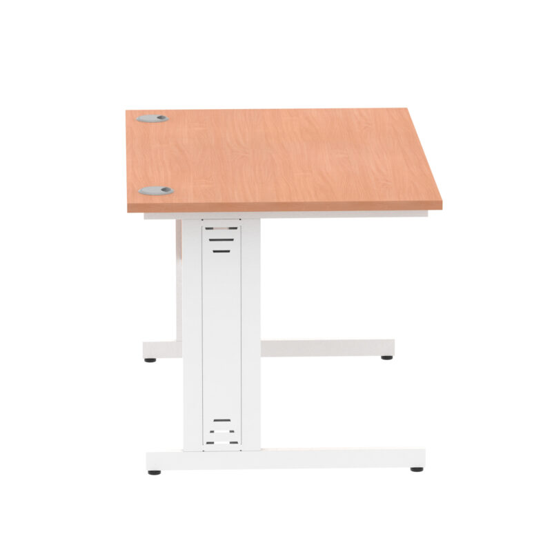 Impulse 1200mm Straight Desk Cable Managed Leg - Image 12