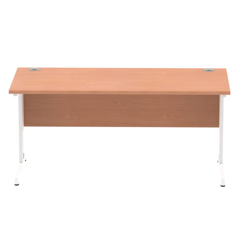 Impulse 1600mm Straight Desk Cable Managed Leg - Image 10