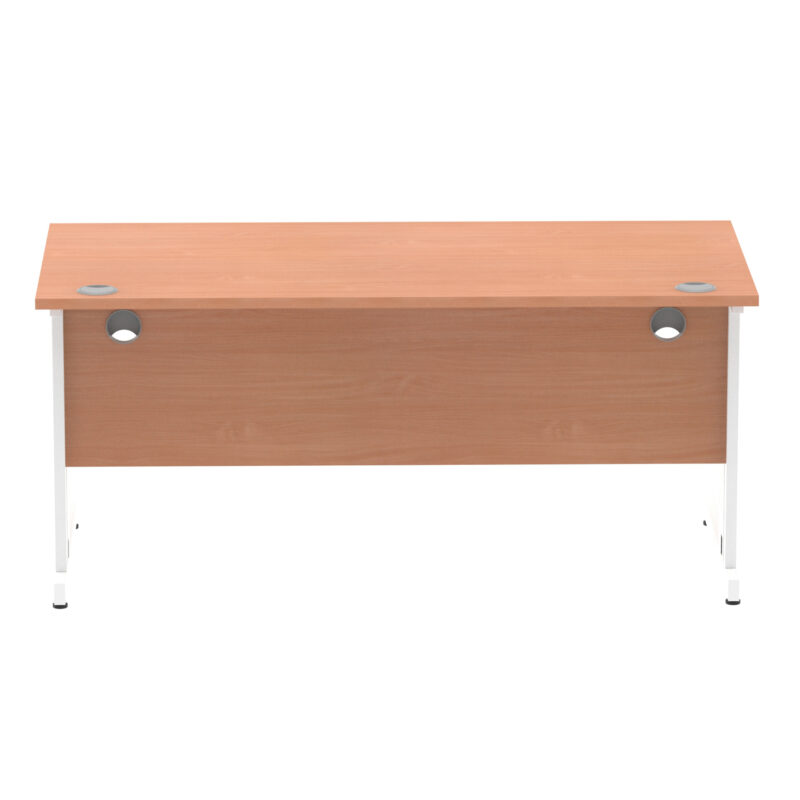 Impulse 1600mm Straight Desk Cable Managed Leg - Image 14