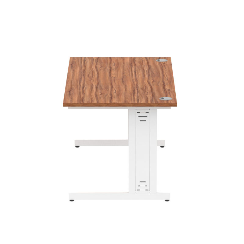 Impulse 1600mm Straight Desk Cable Managed Leg - Image 80