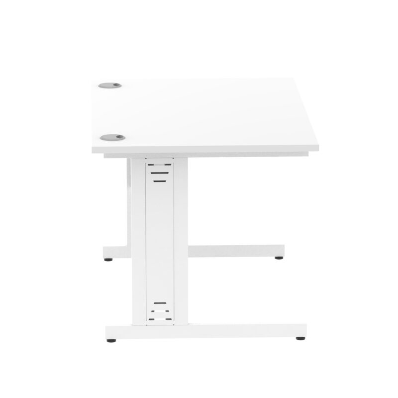Impulse 1200mm Straight Desk Cable Managed Leg - Image 92