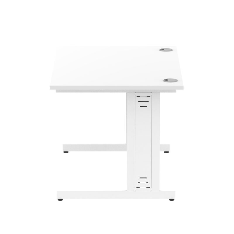 Impulse 1200mm Straight Desk Cable Managed Leg - Image 96