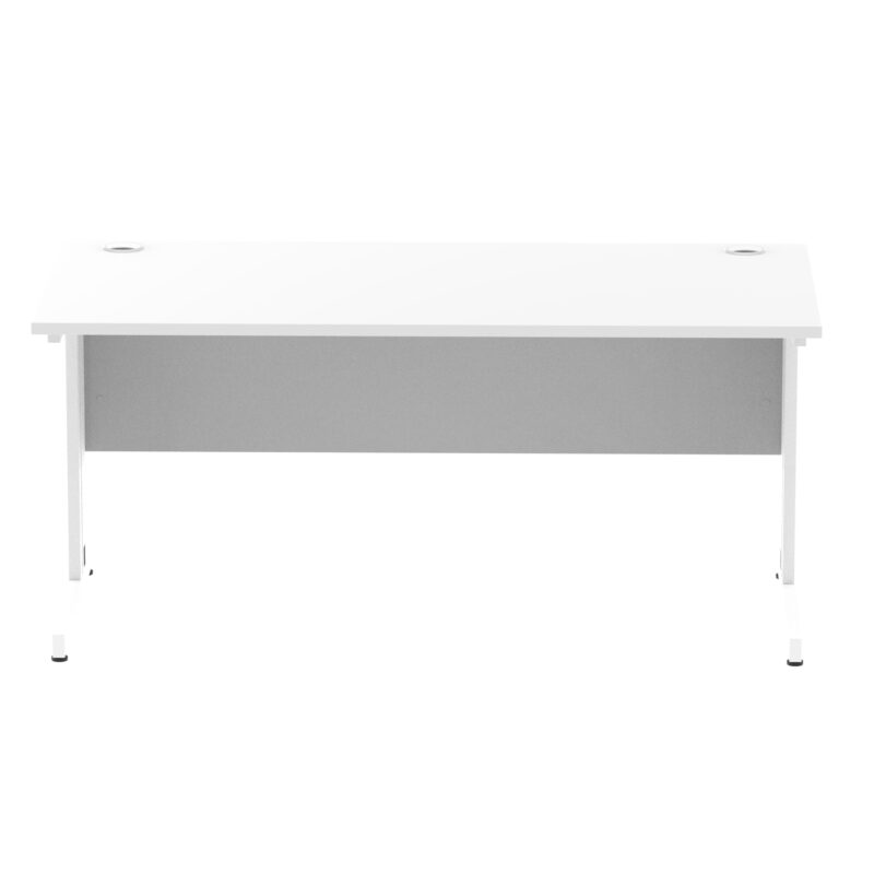 Impulse 1600mm Straight Desk Cable Managed Leg - Image 90