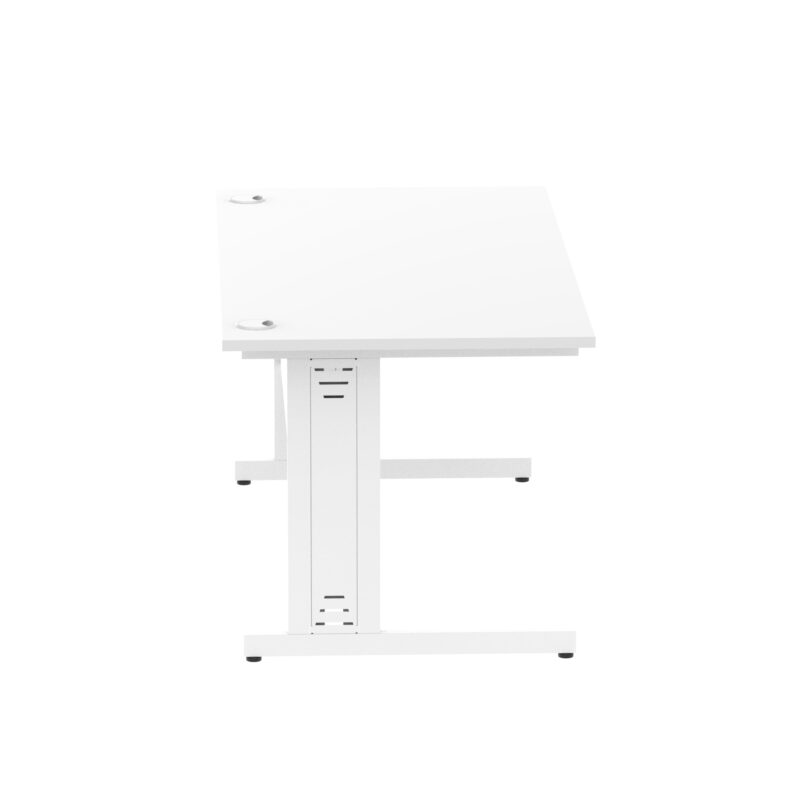 Impulse 1600mm Straight Desk Cable Managed Leg - Image 92