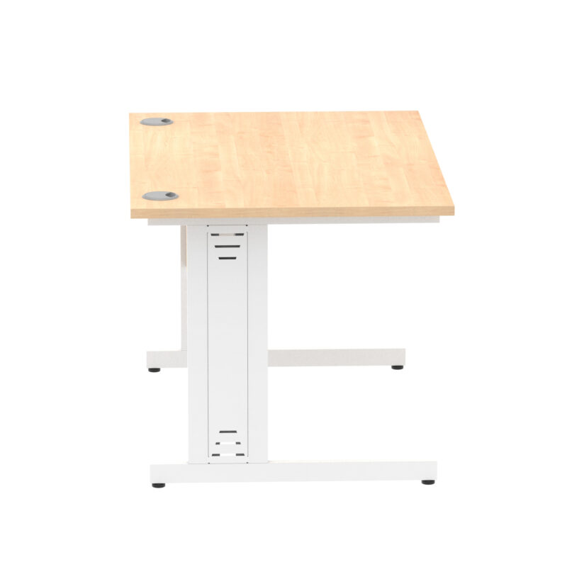 Impulse 1200mm Straight Desk Cable Managed Leg - Image 44