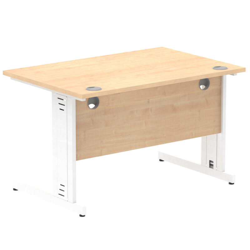 Impulse 1200mm Straight Desk Cable Managed Leg - Image 47