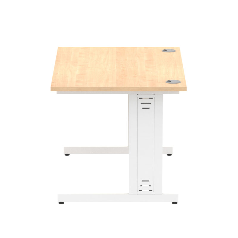 Impulse 1200mm Straight Desk Cable Managed Leg - Image 48