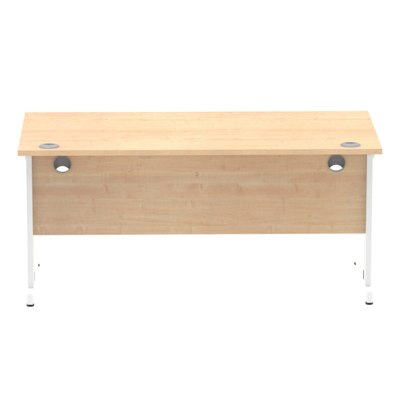 Impulse 1600mm Straight Desk Cable Managed Leg - Image 46