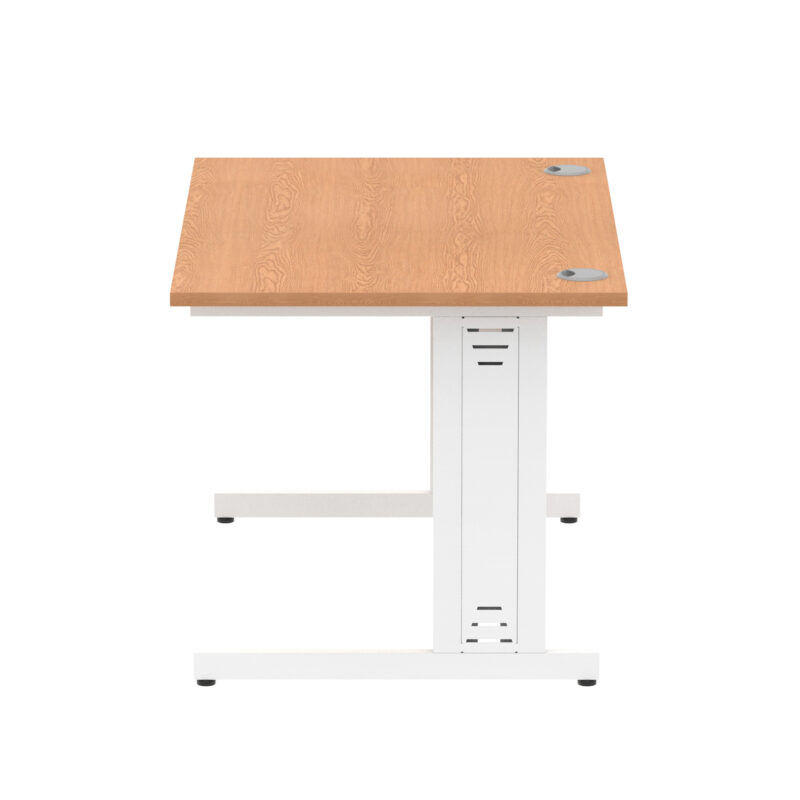 Impulse 1200mm Straight Desk Cable Managed Leg - Image 64