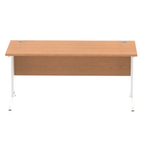 Impulse 1600mm Straight Desk Cable Managed Leg - Image 58