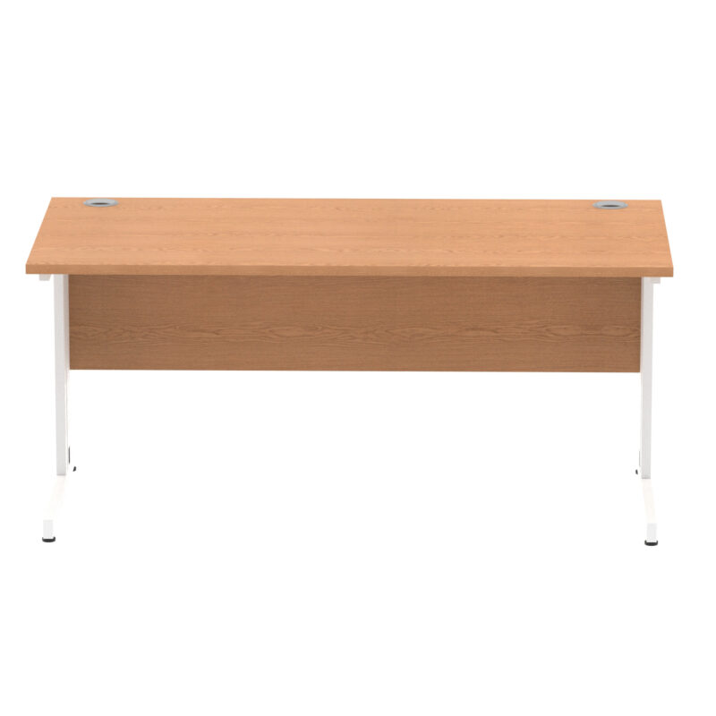 Impulse 1600mm Straight Desk Cable Managed Leg - Image 58