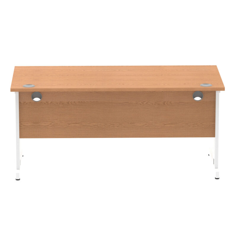 Impulse 1600mm Straight Desk Cable Managed Leg - Image 62