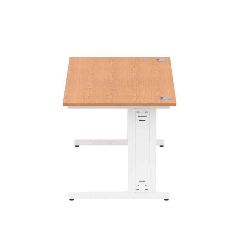 Impulse 1600mm Straight Desk Cable Managed Leg - Image 64