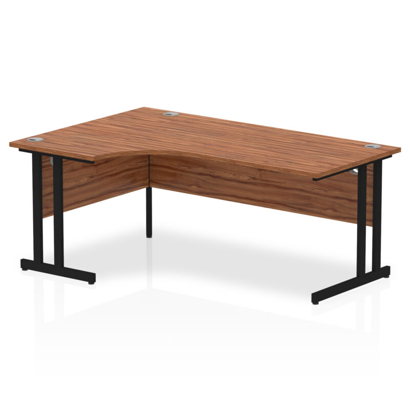 Impulse 1800mm Left Crescent Desk Cantilever Leg - Image 17
