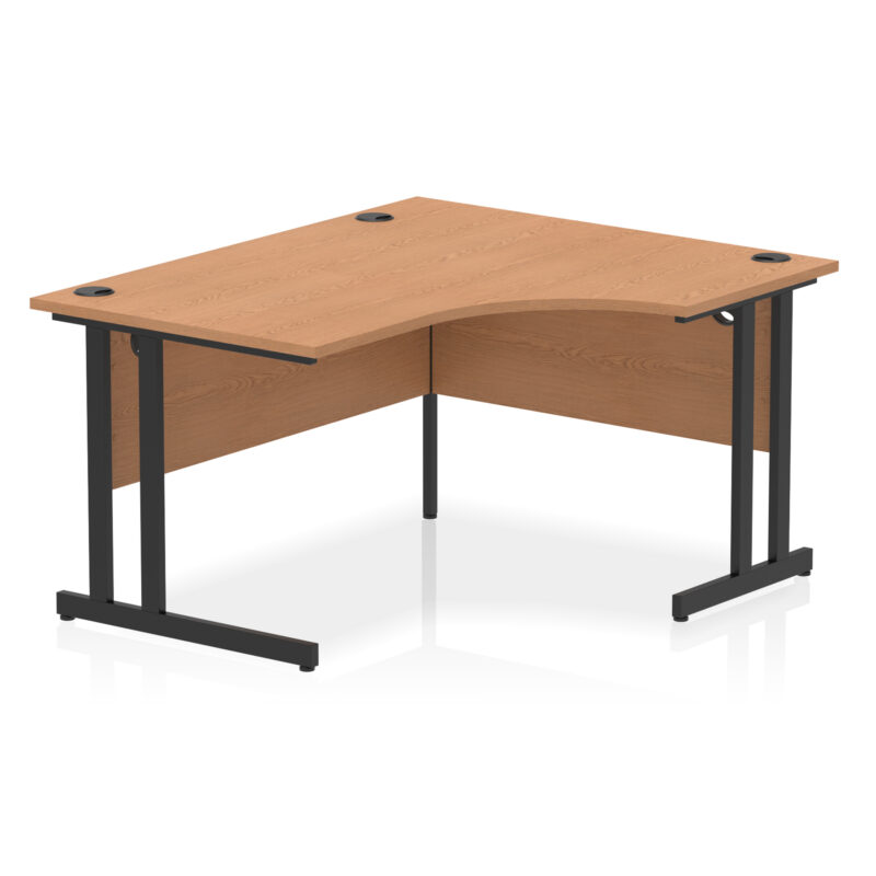 Impulse 1400mm Right Crescent Desk Cantilever Leg - Image 16