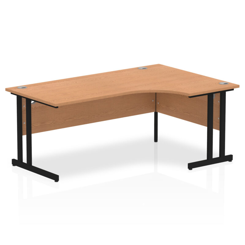 Impulse 1800mm Right Crescent Desk Cantilever Leg - Image 16