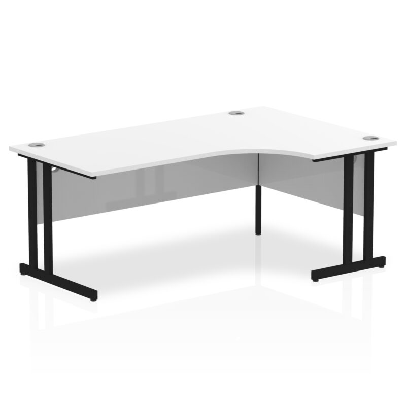 Impulse 1800mm Right Crescent Desk Cantilever Leg - Image 18