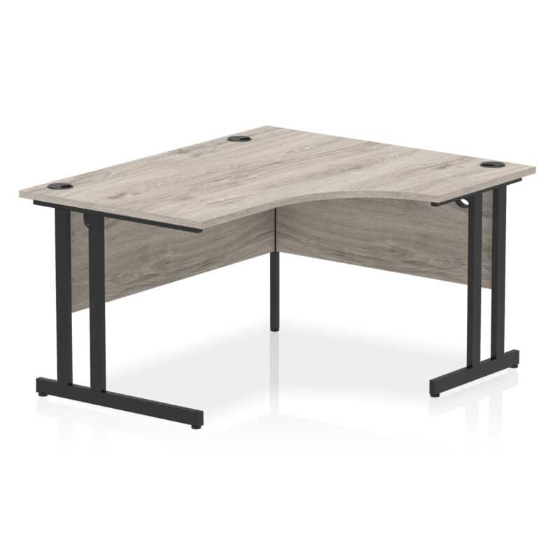 Impulse 1400mm Right Crescent Desk Cantilever Leg - Image 14