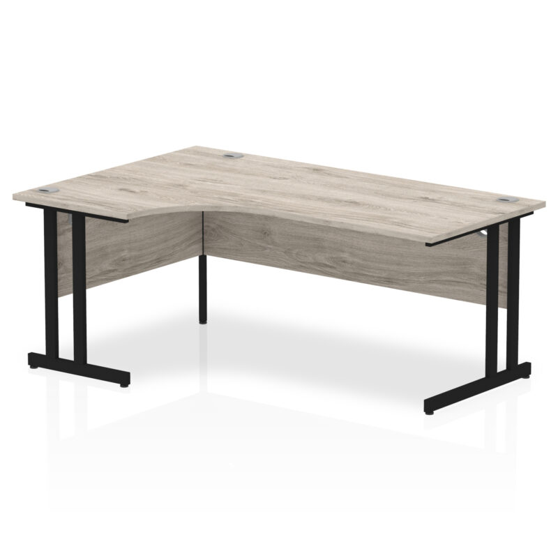 Impulse 1800mm Left Crescent Desk Cantilever Leg - Image 14