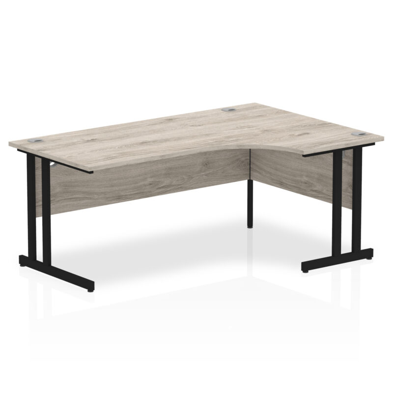 Impulse 1800mm Right Crescent Desk Cantilever Leg - Image 14