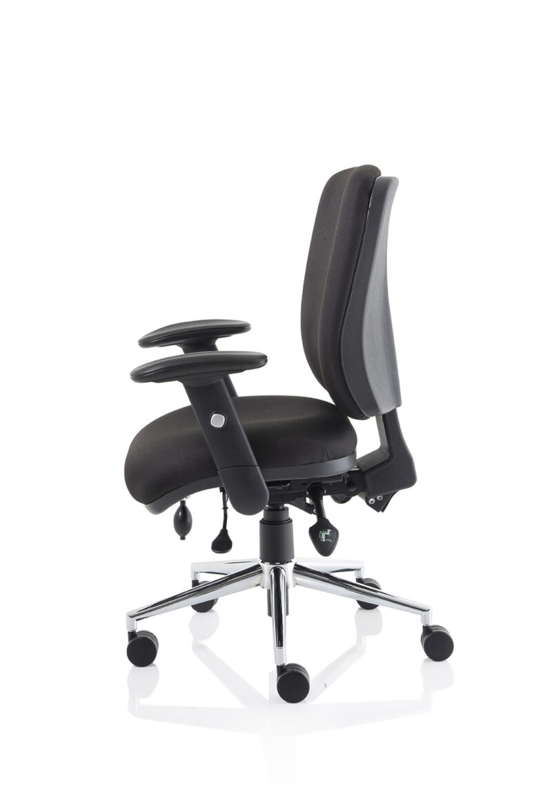 Chiro Medium Back Task Operator Office Chair - Image 12