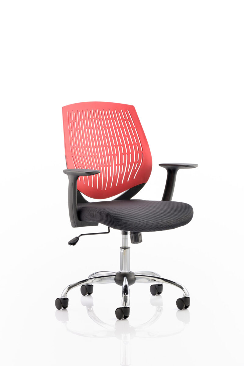 Dura Medium Back Task Operator Office Chair with Arms - Image 24