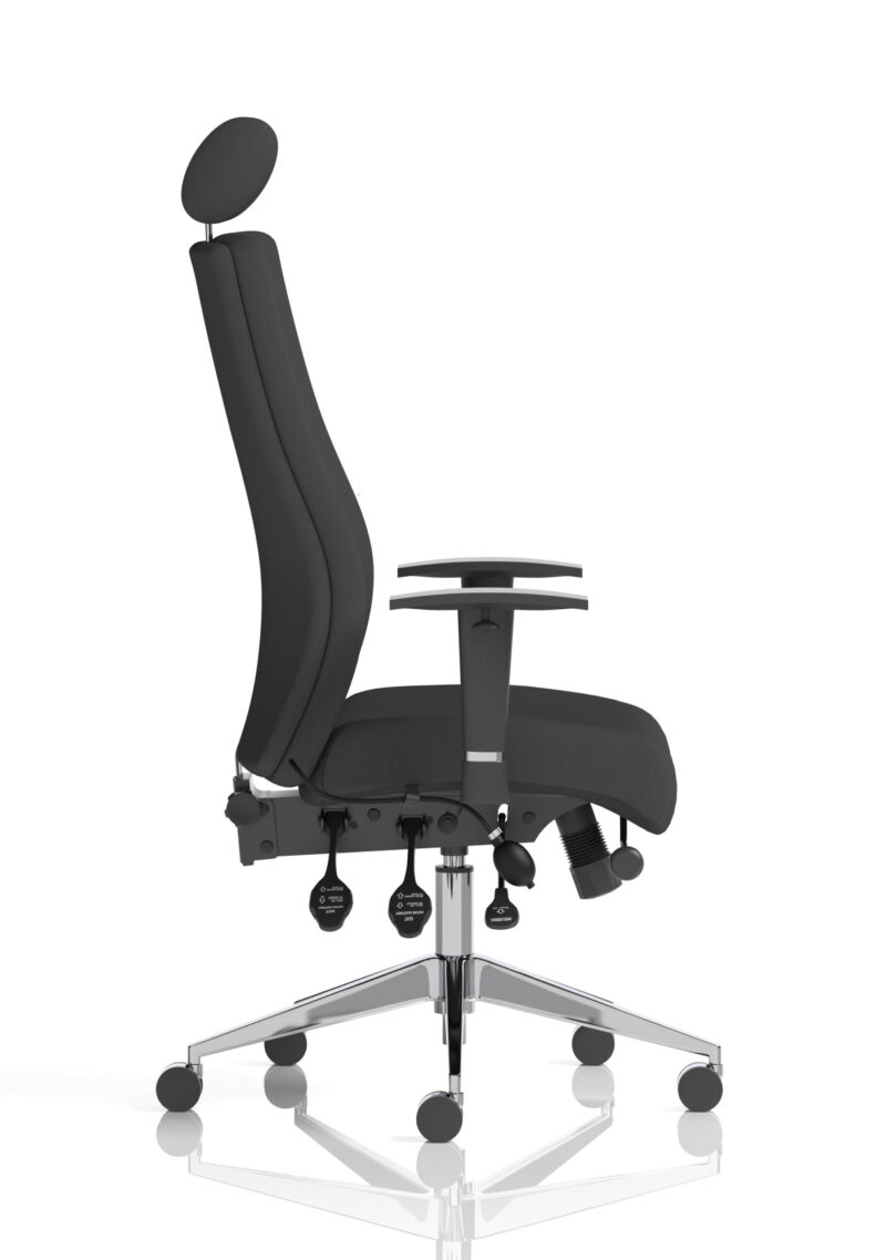 Onyx High Back Ergonomic Posture Chair with Height Adjustable Arms - Image 16