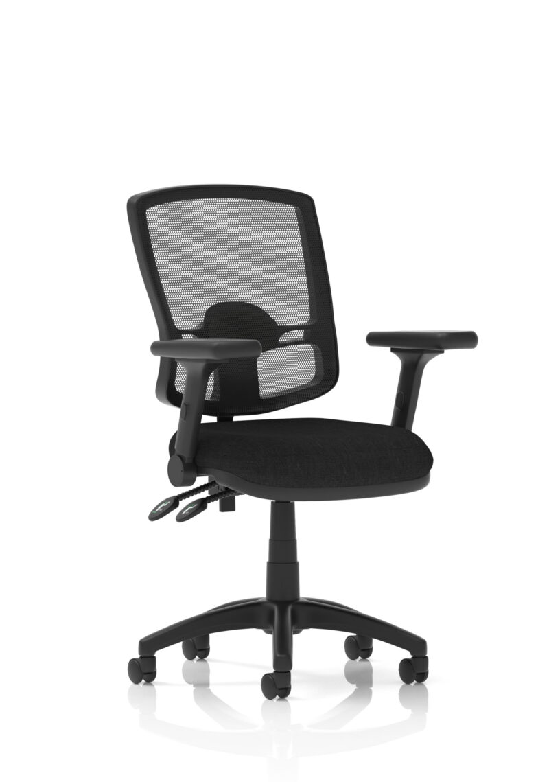 Eclipse Plus II Deluxe Mesh Back Task Operator Office Chair - Image 7