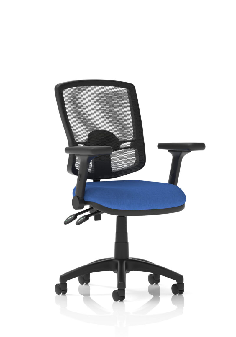 Eclipse Plus II Deluxe Mesh Back Task Operator Office Chair - Image 14