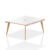 White/Natural Wood