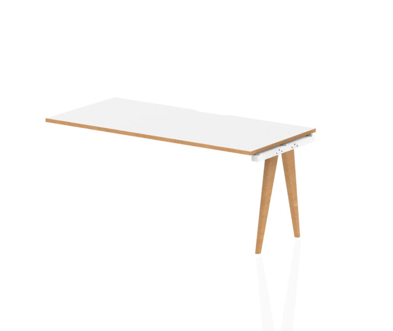 Oslo Single Row Bench Desk Extension Kit - Image 3